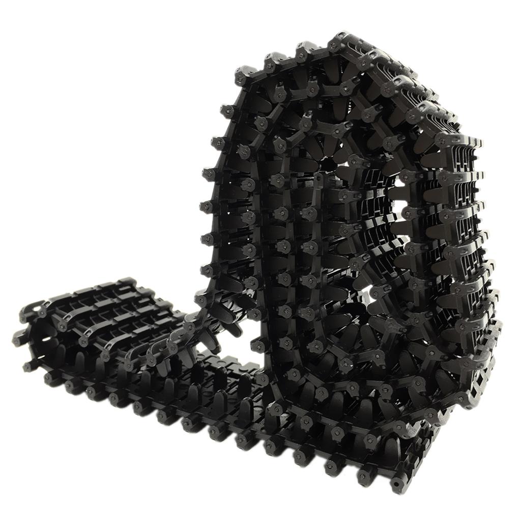 Science Toys Diy - Black Tank Track Chain Plastic DIY