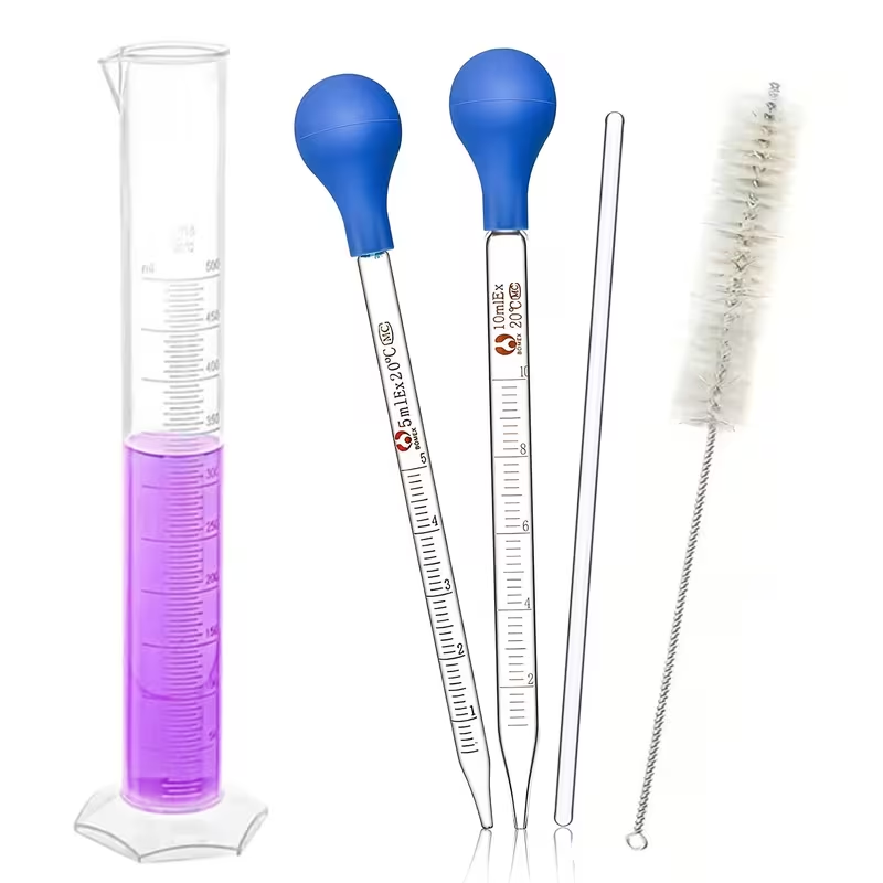 A set of glass dropper experim - Science Experiment ulasan dan harga