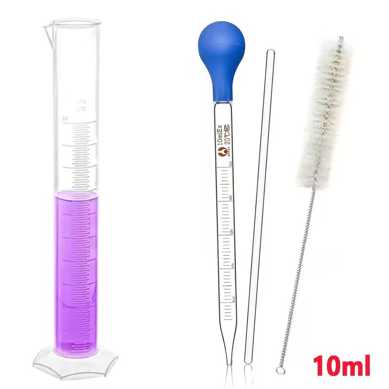 A set of glass dropper experim - Science Experiment ulasan dan harga