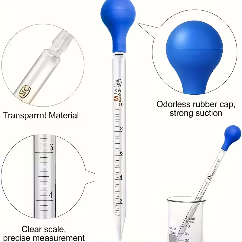 A set of glass dropper experim - Science Experiment ulasan dan harga