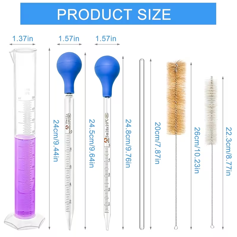 A set of glass dropper experim - Science Experiment ulasan dan harga