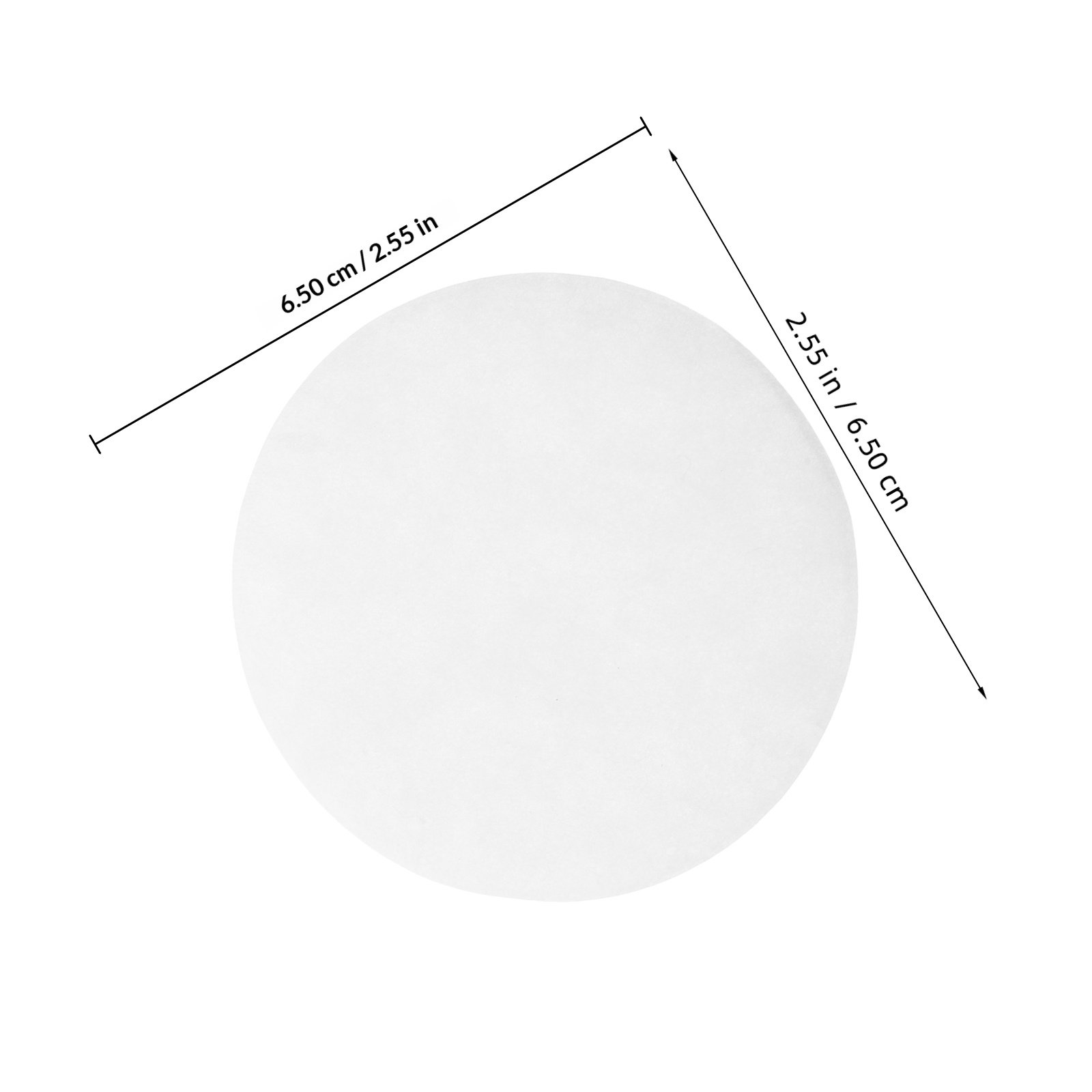 100Pcs Filter Paper For Lab No - Science Experiment ulasan dan harga