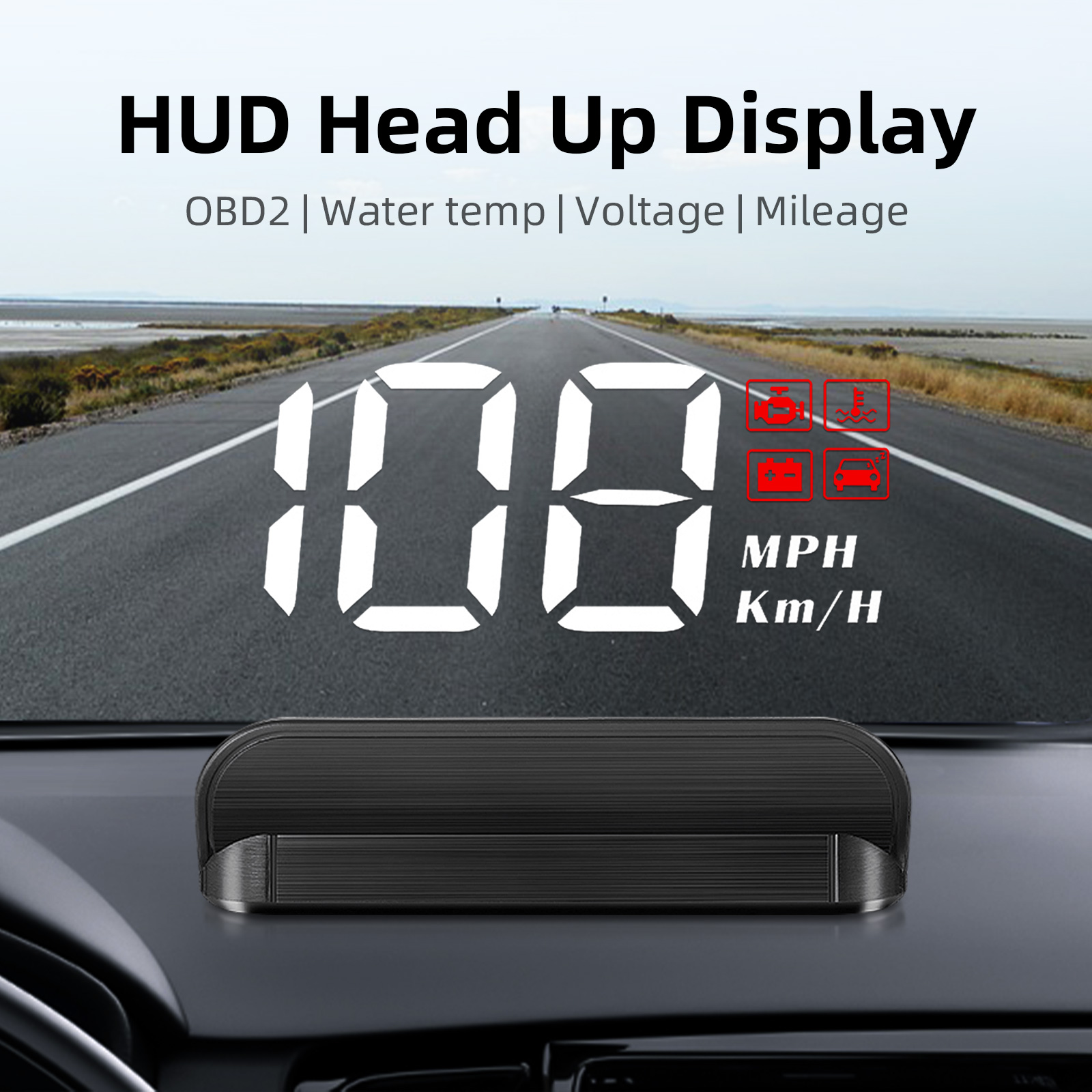 M3 HUD Obd2 Head-Up Display Di - Anemometer Wind Speed ulasan dan harga