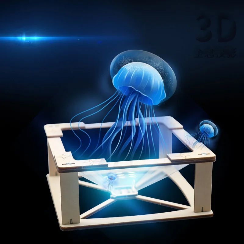 3D Holographic Projection DIY  - Science Diy Model ulasan dan harga