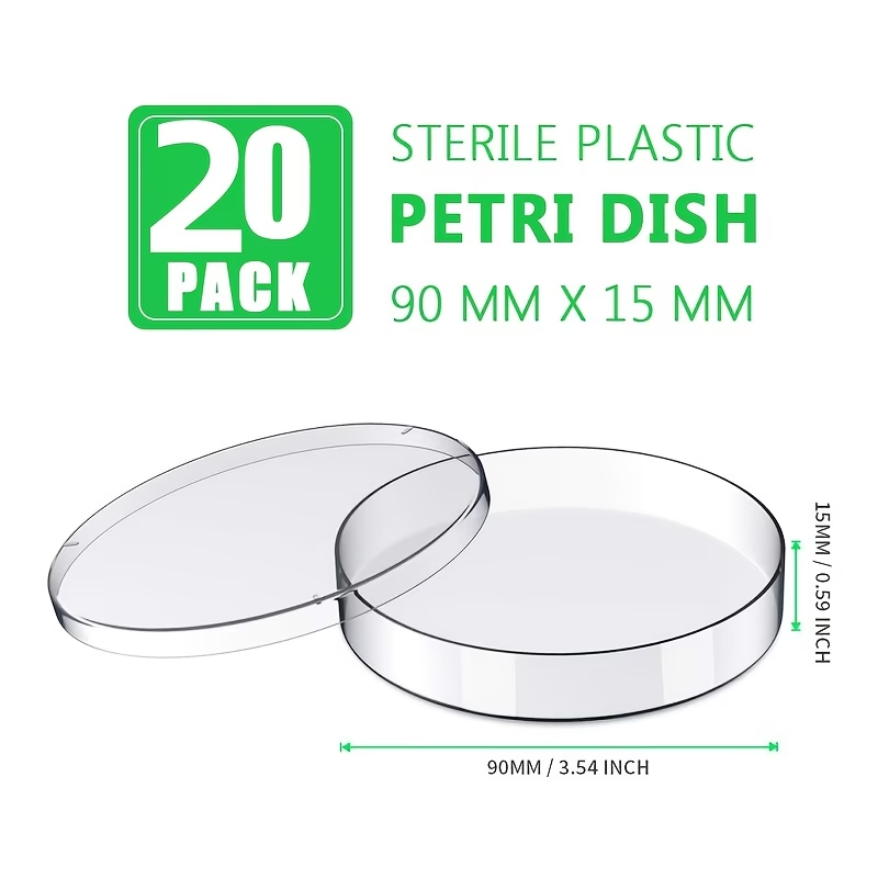 Cost: 20 plastic petri dishes  - Science Experiment ulasan dan harga