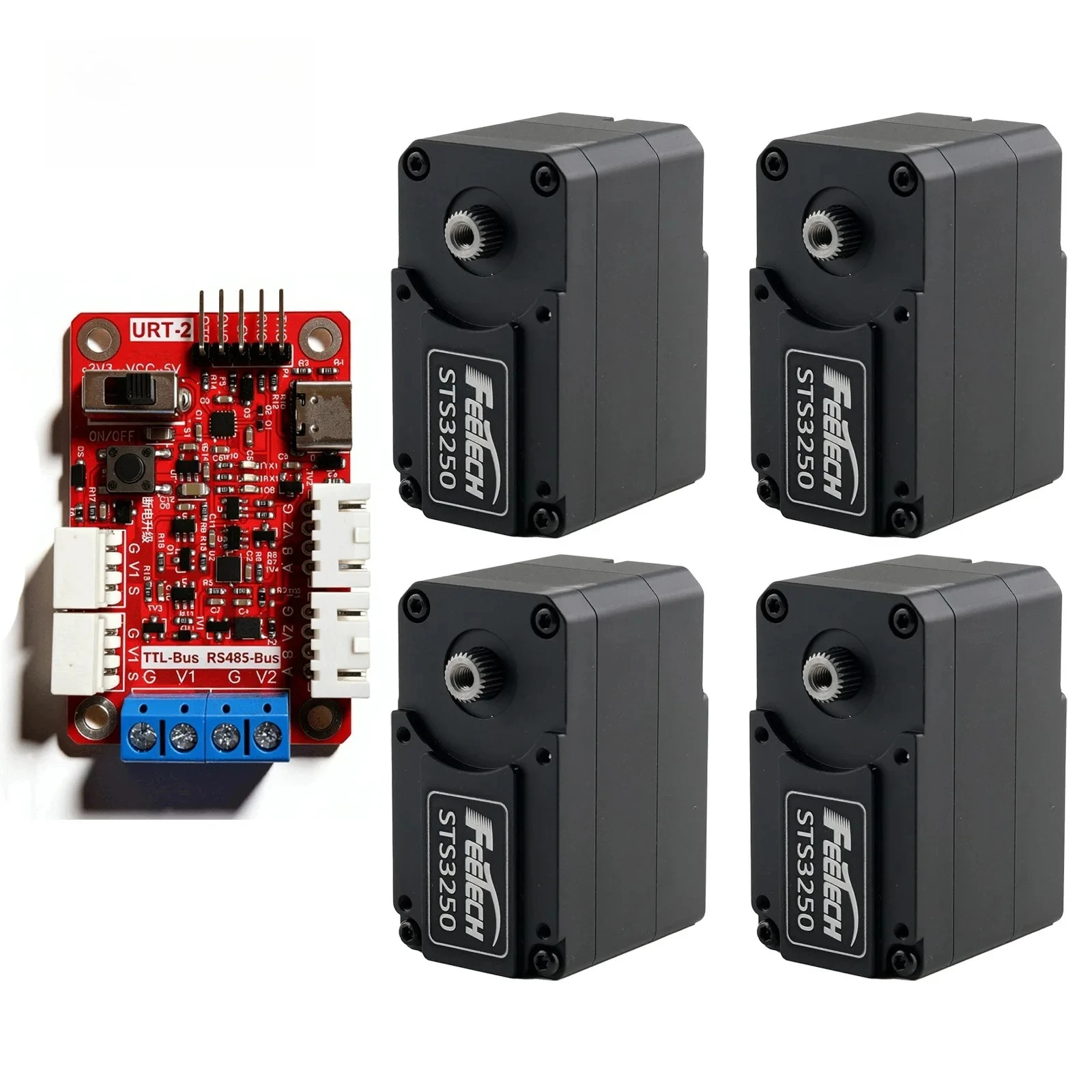 Feetech STS3250 12V 50kg Corel - Robot Arm Motor ulasan dan harga