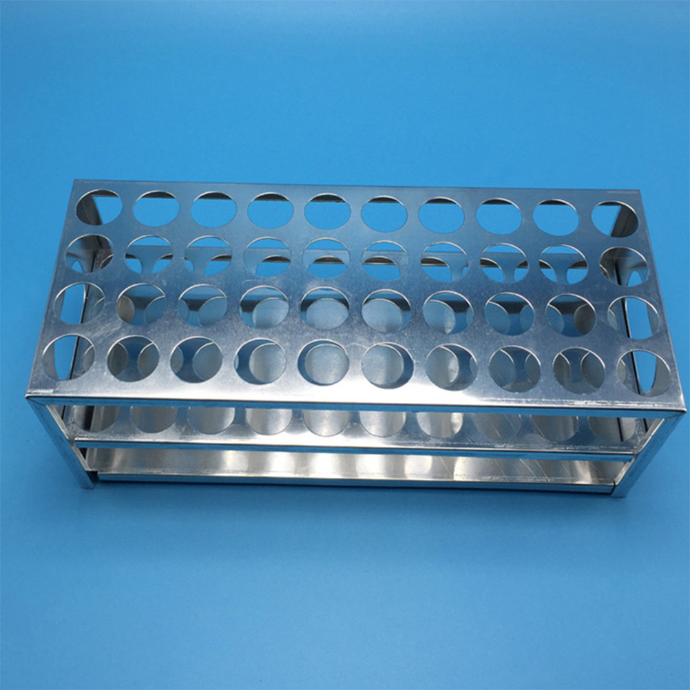 Aluminum Test Tube Rack 40-Hol - Science Experiment ulasan dan harga