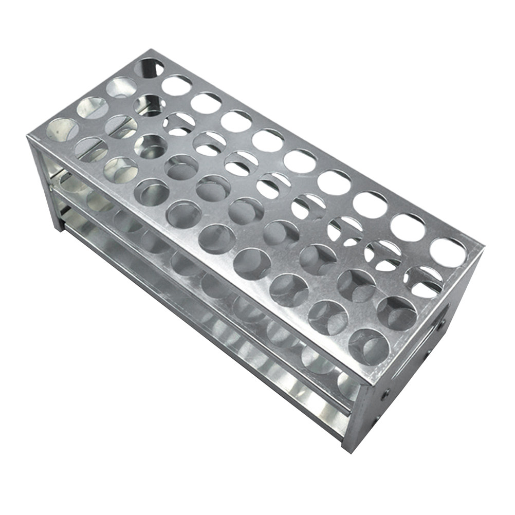 Aluminum Test Tube Rack 40-Hol - Science Experiment ulasan dan harga