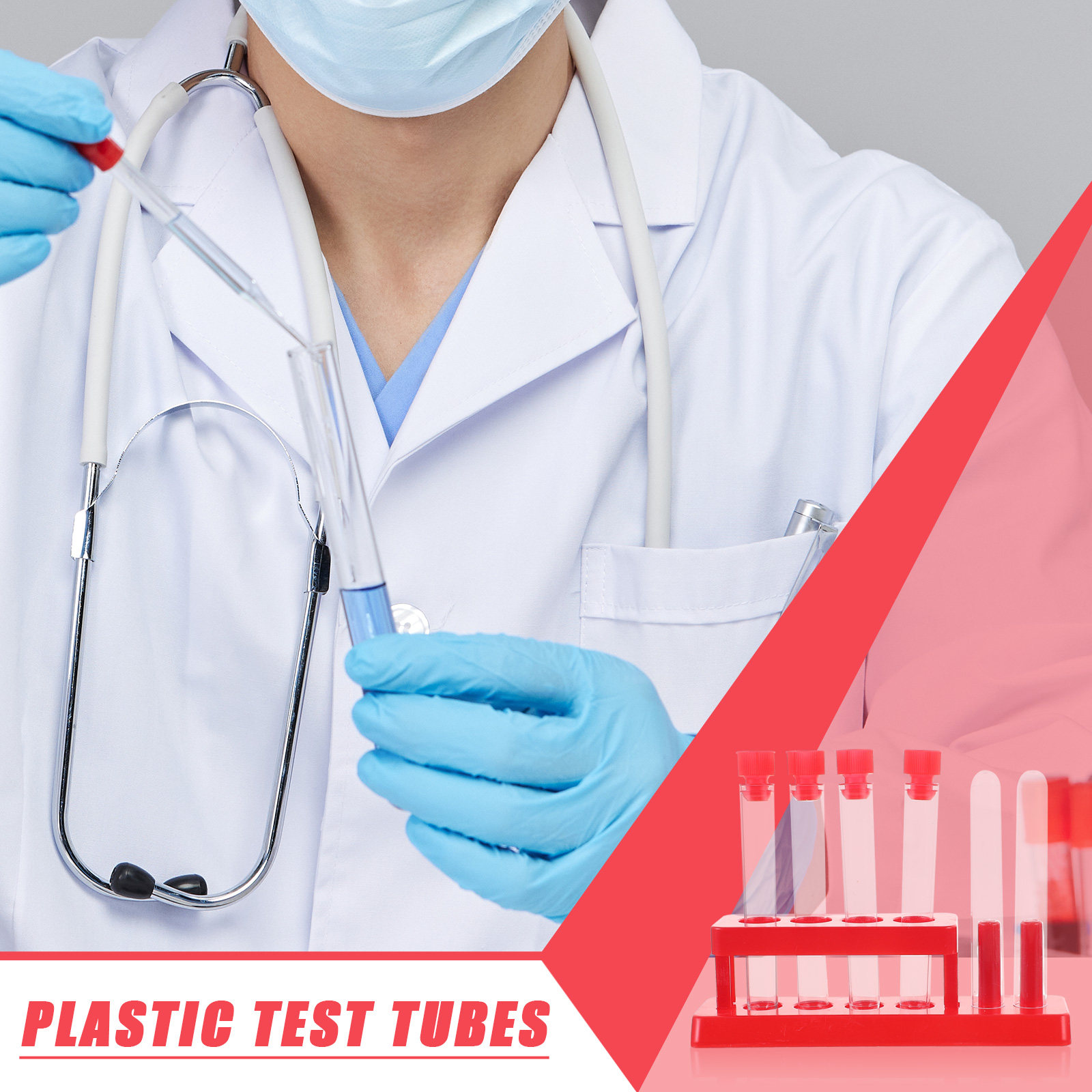 1Set Test Tube Rack Kit Safe P - Science Experiment ulasan dan harga