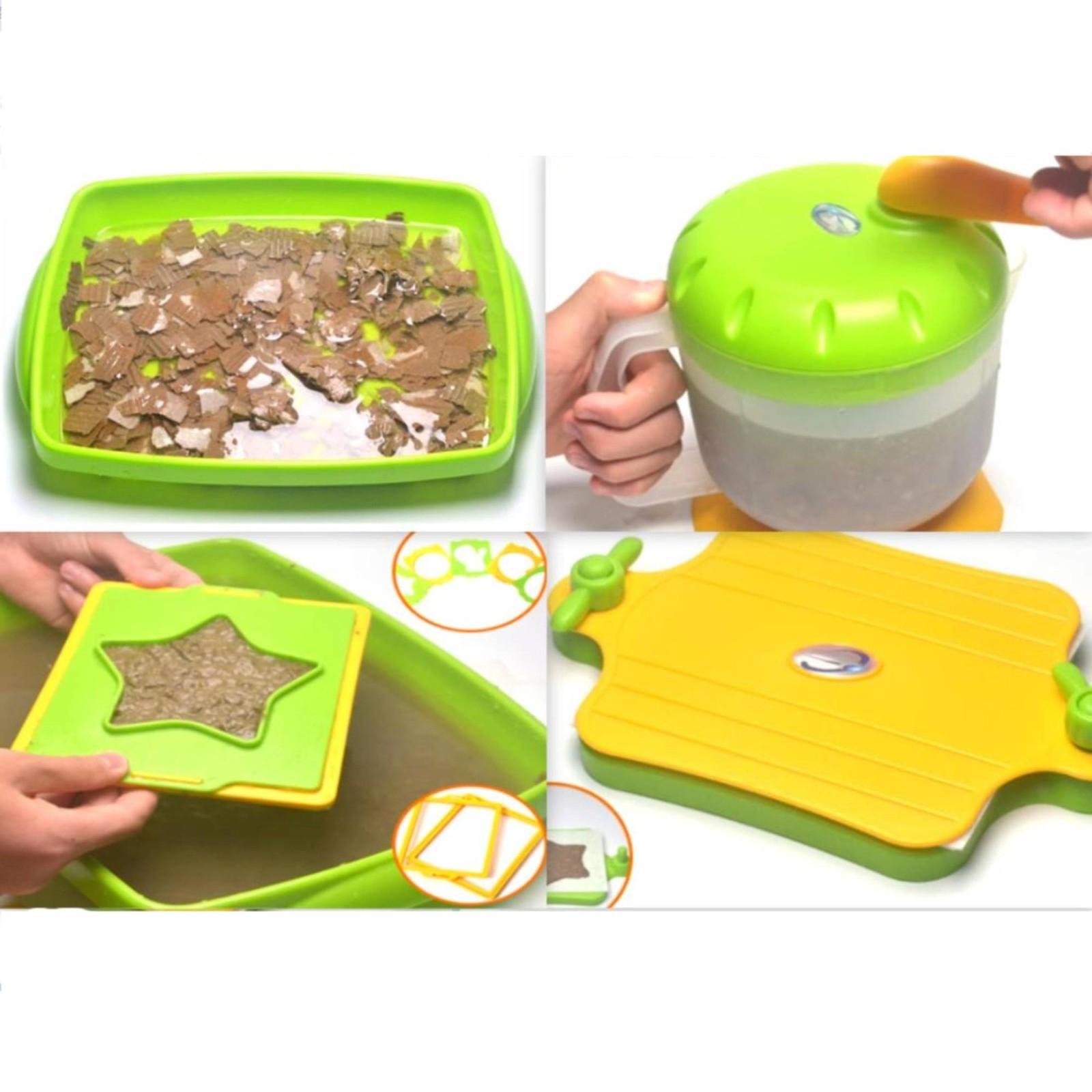 Kids Paper Making Kit DIY Craf - Science Project Toys Making ulasan dan harga