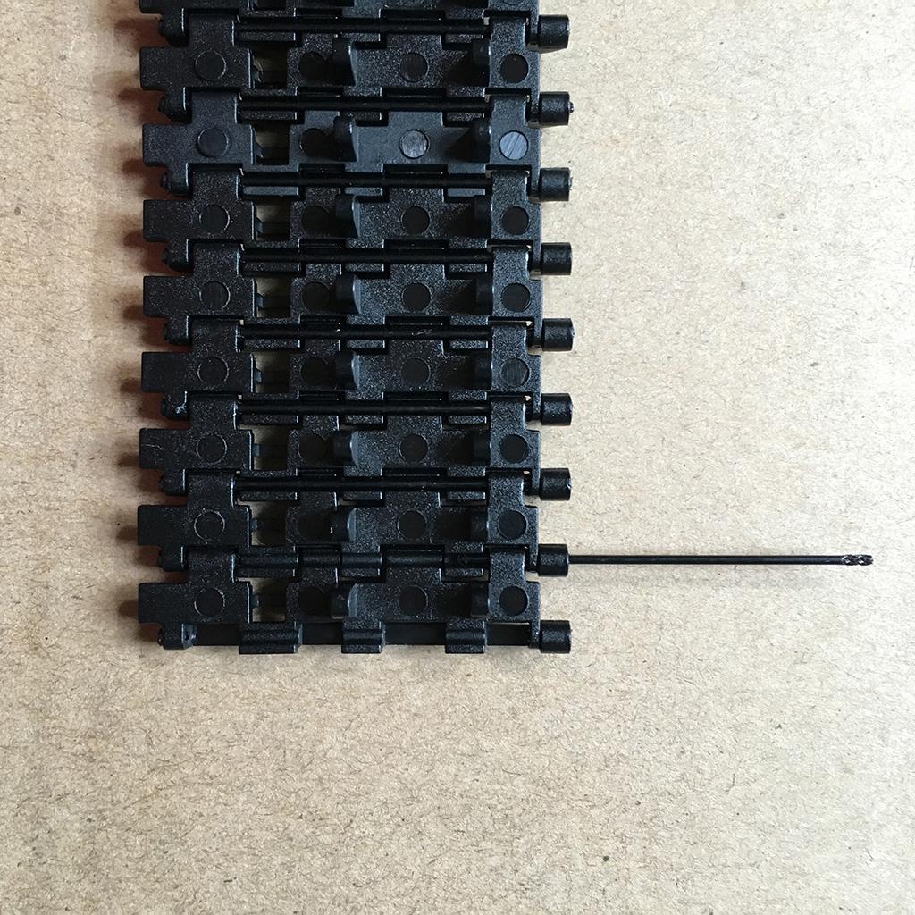 Black Tank Track Chain Plastic - Science Toys Diy ulasan dan harga