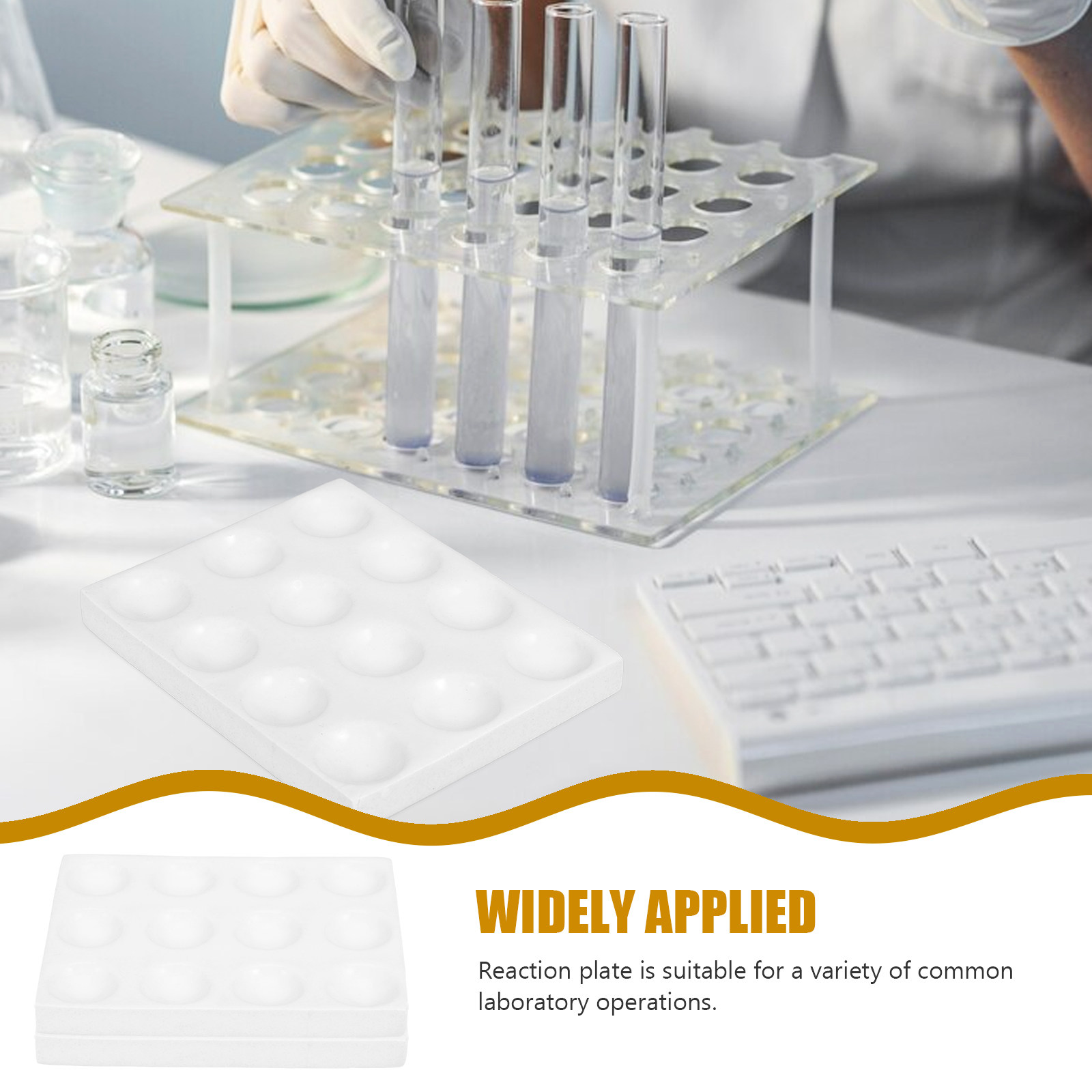 Porcelain Reaction Plate 12 Ca - Science Experiment ulasan dan harga
