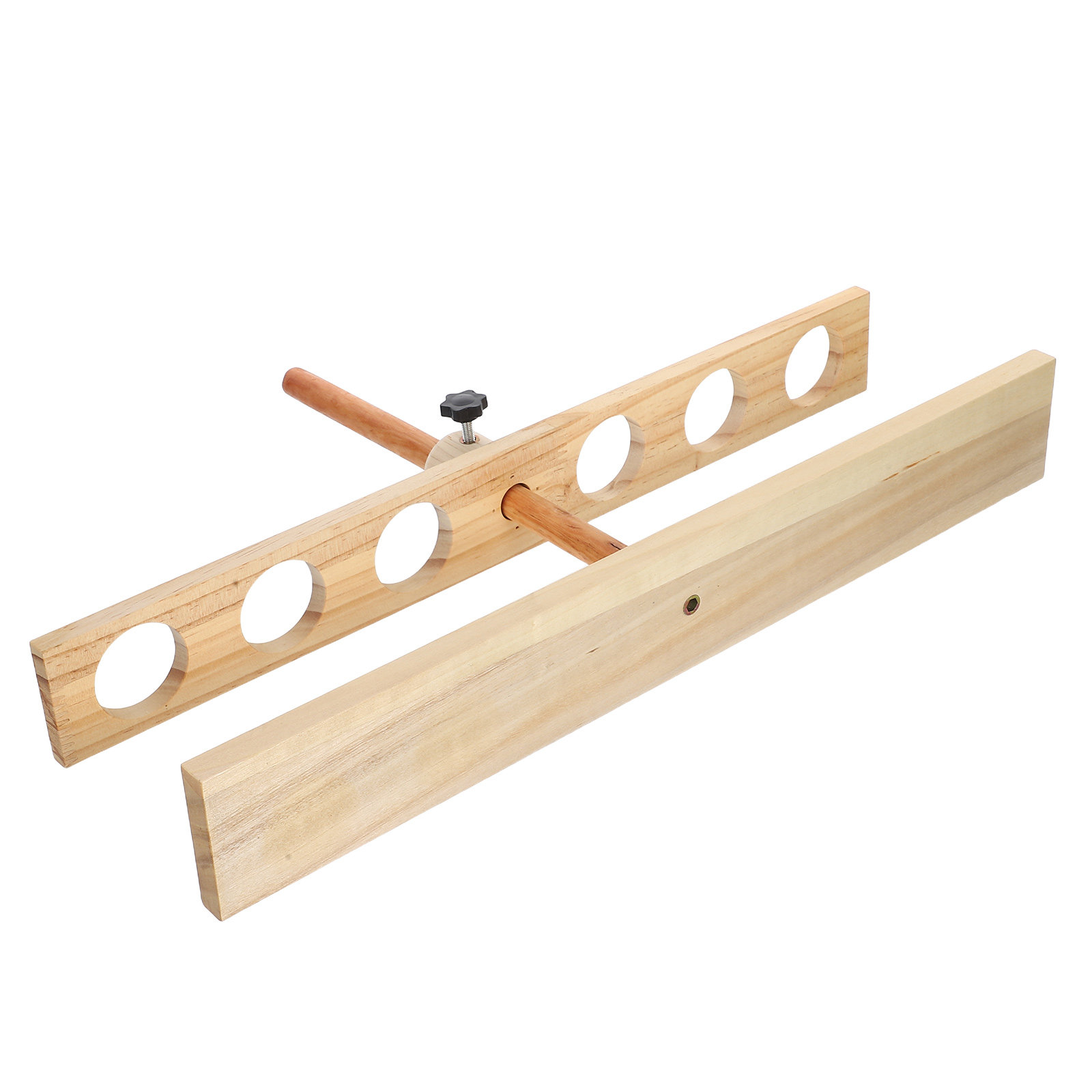 6 Hole Wooden Funnel Stand Adj - Science Experiment ulasan dan harga